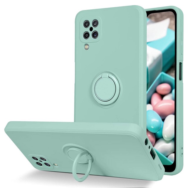 قاب سیلیکونی رینگ دار با بند سامسونگ A12