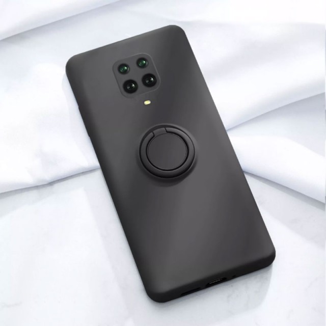 قاب سیلیکونی رینگ دار با بند شیائومی Redmi Note 9S/Note 9 Pro