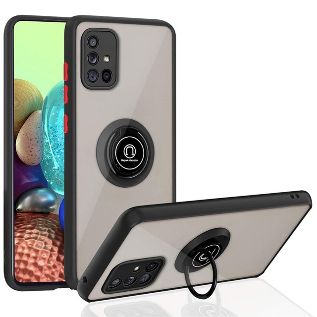 قاب پشت مات رینگ دار سامسونگ A71