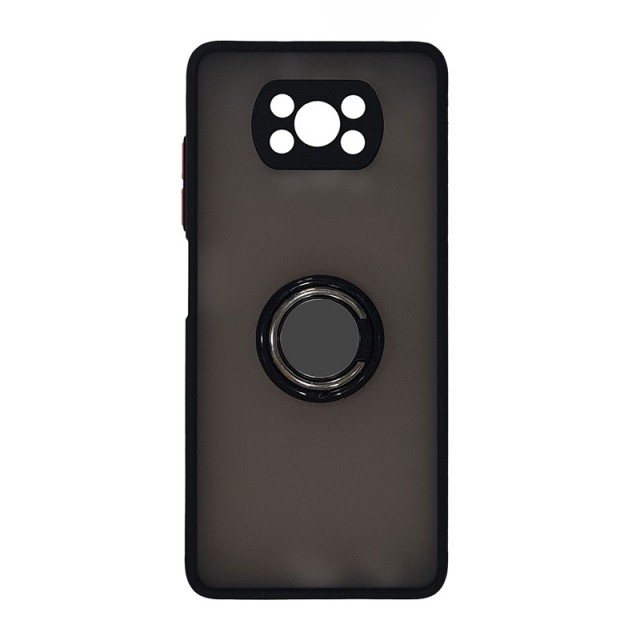 قاب پشت مات رینگ دار شیائومی Poco X3
