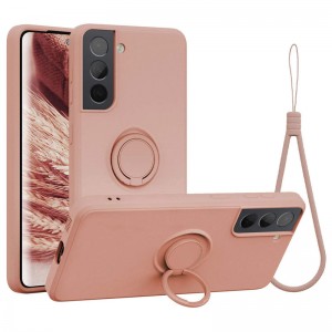 قاب سیلیکونی رینگ دار با بند سامسونگ A52 5G