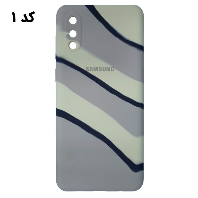 قاب سیلیکونی رنگین کمانی اورجینال سامسونگ A02