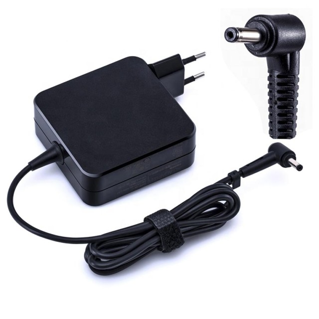 شارژر لپ تاپ ایسوس 19 ولت 3.42 آمپر مربعی زنبوکی سرفیش بزرگ