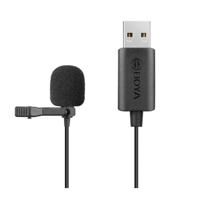 میکروفون یقه ای بویا مدل BOYA BY-LM40 USB