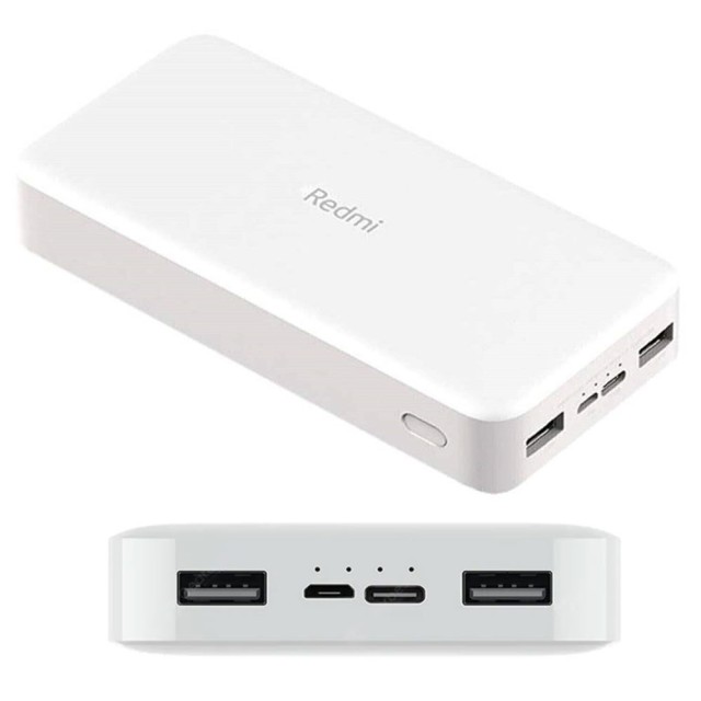 پاوربانک ردمی شیائومی مدل Redmi PB200LZM ظرفیت 20000 میلی آمپر ساعت