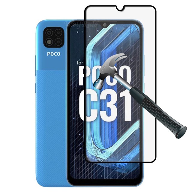 گلس ضد ضربه شیائومی Poco C31