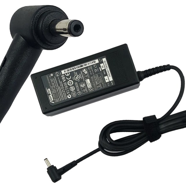 شارژر لپ تاپ ایسوس 19 ولت 3.42 آمپر مستطیلی زنبوکی سرفیش بزرگ