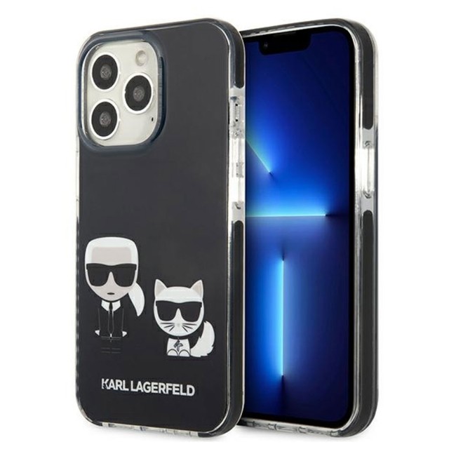 قاب کارل لاگرفلد مدل KLHCP13XTPEKCK موبایل آیفون iPhone 13 Pro Max