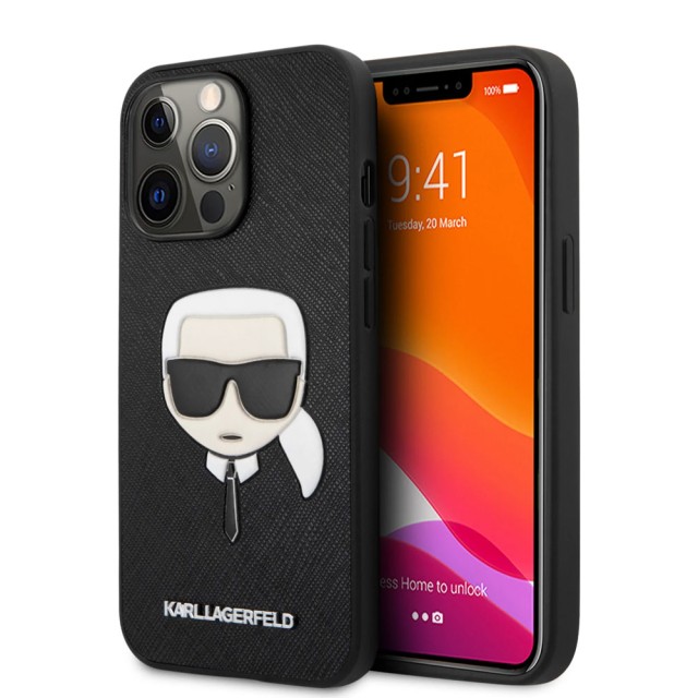 قاب کارل لاگرفلد مدل KLHCP13XSAKHBK موبایل آیفون iPhone 13 Pro Max