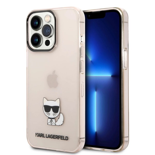 قاب کارل لاگرفلد مدل KLHCP14XCTTRI موبایل آیفون iPhone 14 Pro Max