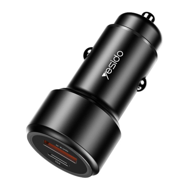 شارژر فندکی یسیدو مدل Yesido Y42 توان 42 وات