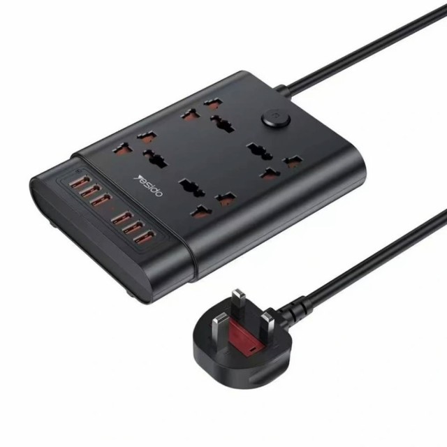 چندراهی و محافظ برق و شارژر یسیدو مدل Yesido MC08