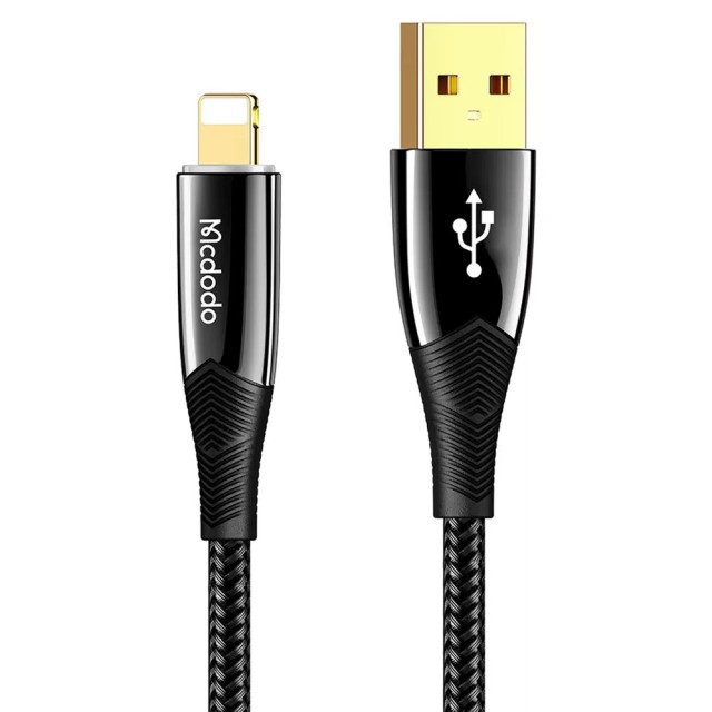 کابل شارژ USB به لایتنینگ مک دودو مدل CA-8060 طول 1.2 متر توان 3 آمپر