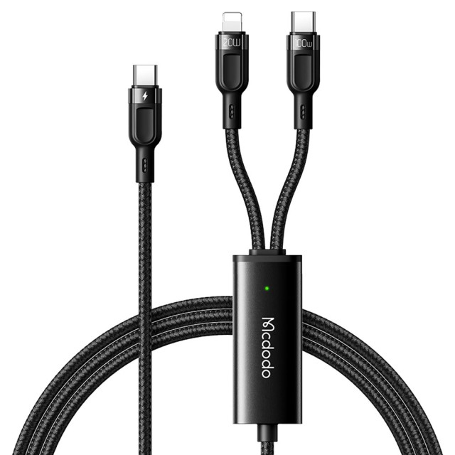 کابل شارژ دو سر مک دودو مدل CA-8780 توان 100 وات طول 1.2 متر