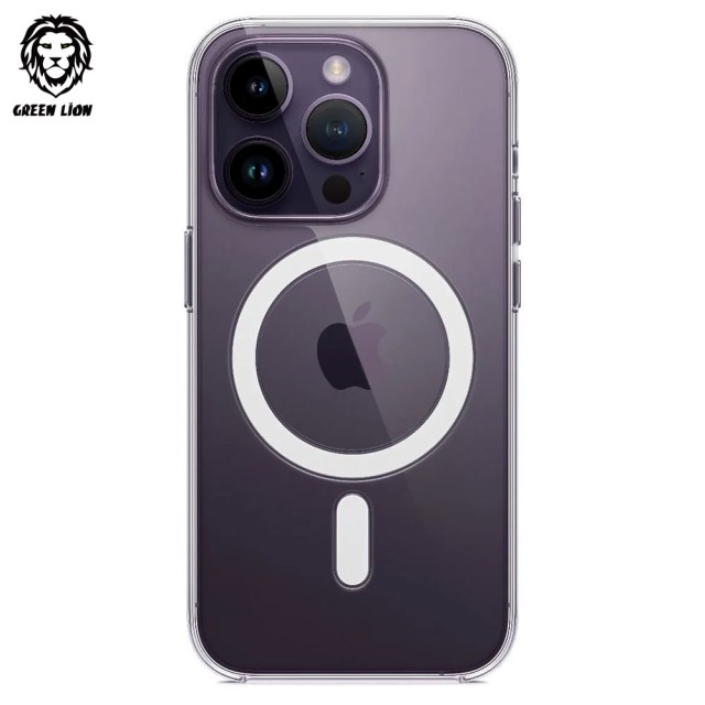 قاب Anti Shock Magsafe گرین لاین مدل GN360MAG14PMCL آیفون iPhone 14 Pro Max