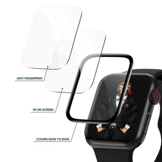 گلس اپل واچ سه بعدی ضد خش گرین لاین Green Lion 3D Apple Watch 42mm