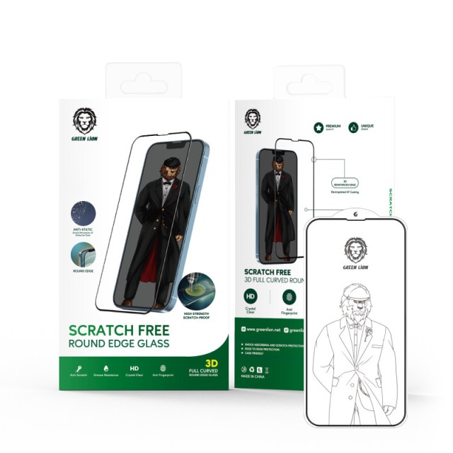 گلس شفاف ضد خش گرین لاین Scratch Free آیفون iPhone 13 Pro Max