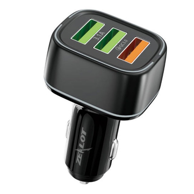 شارژر فندکی زیلوت مدل Zealot CG01 توان 18 وات