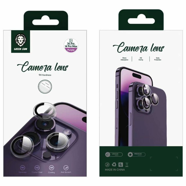 محافظ لنز دوربین گرین لاین Camera Lens Clear آیفون iPhone 14 Pro Max/14 Pro