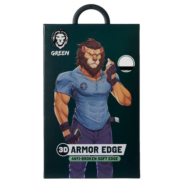 گلس شفاف گرین لاین 3D Curved Round Edge سامسونگ Note 9