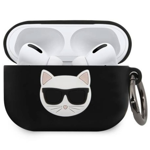 کاور سیلیکونی کارل لاگرفلد KLACAPSILCHBK مناسب کیس اپل ایرپاد پرو