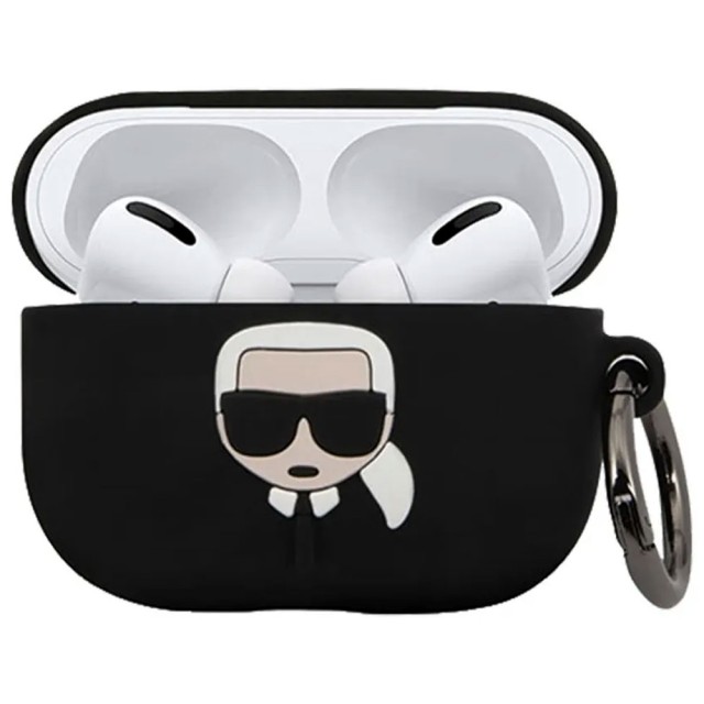 کاور سیلیکونی کارل لاگرفلد KLACAPSILGLBK مناسب کیس اپل ایرپاد پرو