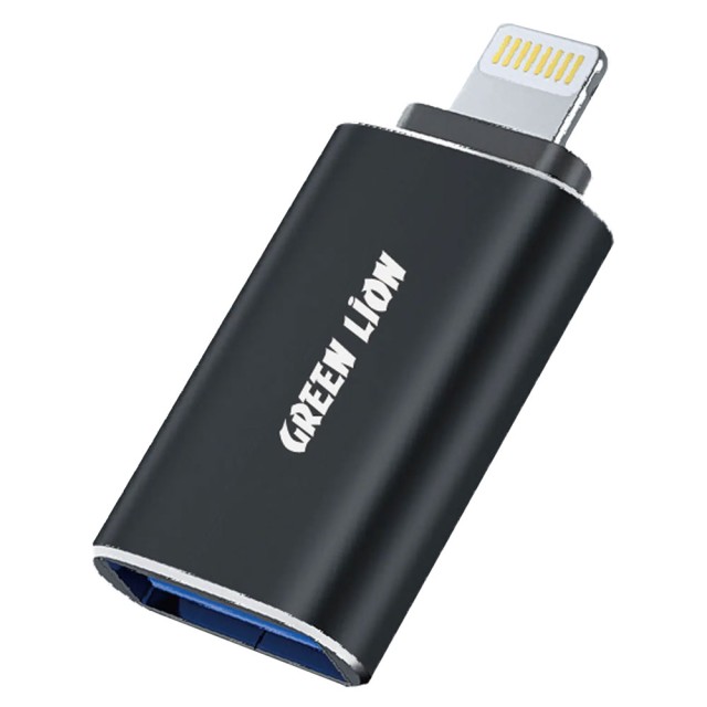 تبدیل USB به لایتنینگ OTG آیفونی گرین لاین Lightning OTG GNLOTGBK