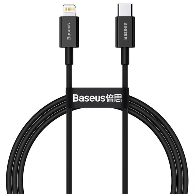 کابل شارژ Type-C به لایتنینگ بیسوس مدل Superior CATLYS-A01 طول 1 متر توان 20 وات