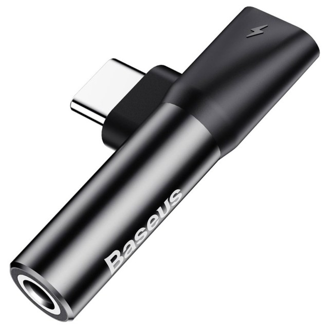 مبدل Type-C به جک 3.5 میلی متری و تایپ سی بیسوس L41 Connector CATL41-S1