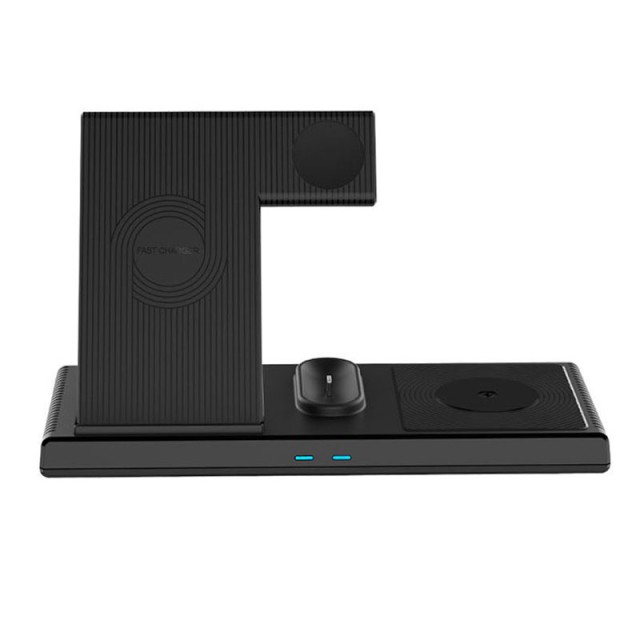 پایه نگهدارنده و شارژر وایرلس 4 کاره یسیدو YESIDO DS13 توان 18 وات