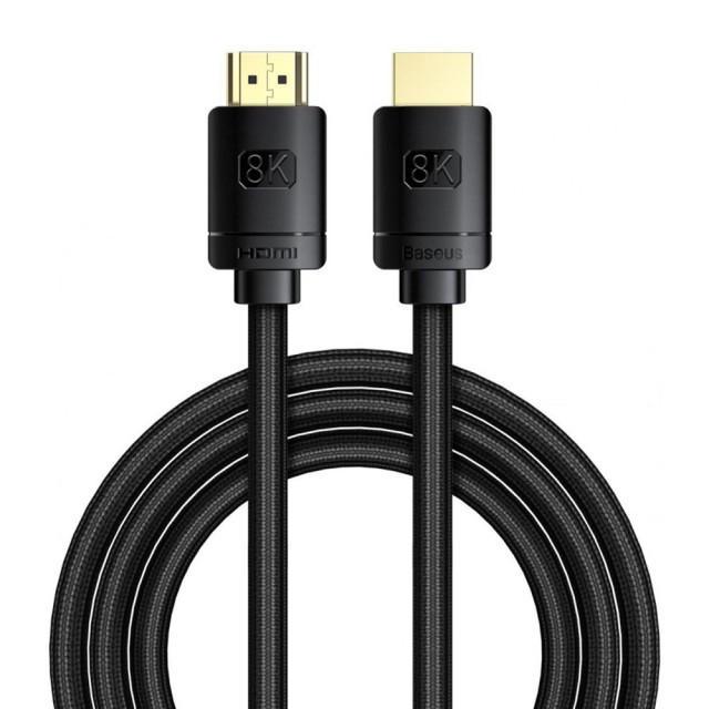 کابل HDMI بیسوس مدل High Definition CAKGQ-K01 نسخه 2.1 کیفیت 8K طول 2 متر