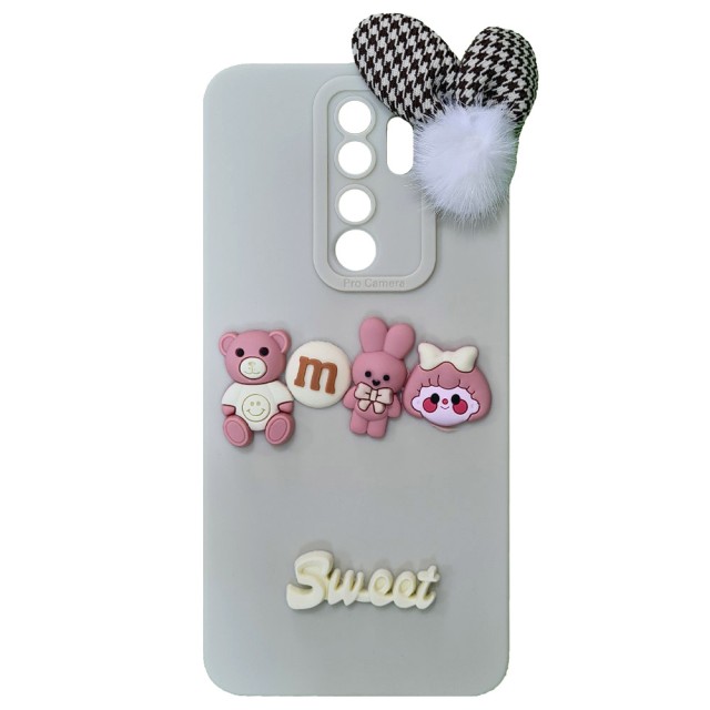 قاب سیلیکونی عروسکی Sweet شیائومی Redmi Note 8 Pro