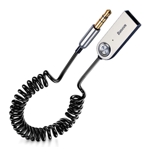 مبدل گیرنده بلوتوثی به جک 3.5 میلی متری بیسوس مدل Baseus BA01 Audio Adapter