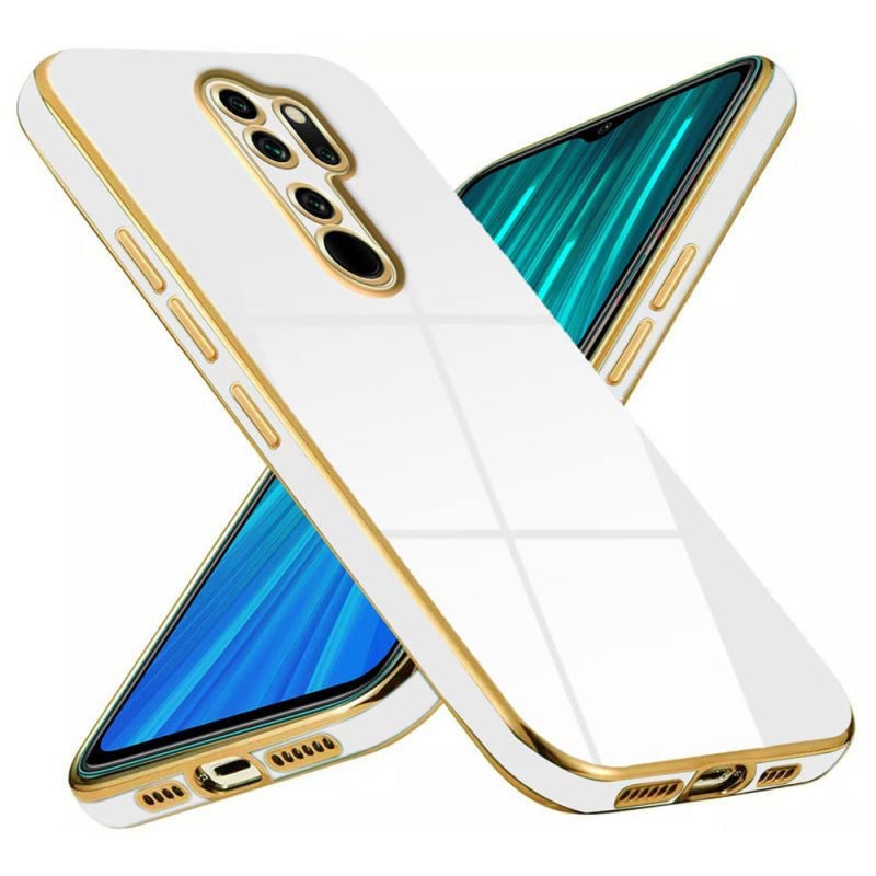 قاب مای کیس دور طلایی موبایل شیائومی Redmi Note 8 Pro