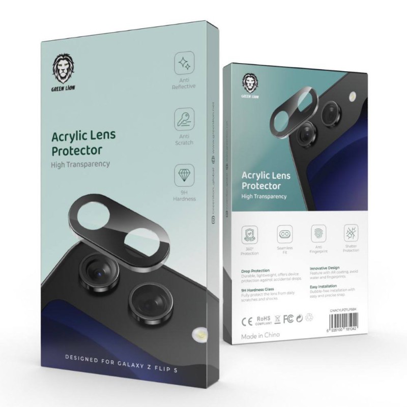 محافظ لنز دوربین گرین لاین Acrylic Lens Protector سامسونگ Z Flip 5