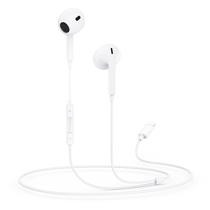 هندزفری باسیم یسیدو مدل YH37 با کانکتور لایتنینگ