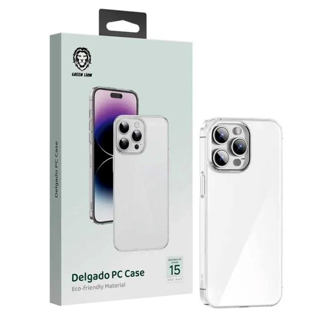 قاب Delgado PC گرین لاین آیفون iPhone 15 Pro Max مدل GNDPC15PMCL