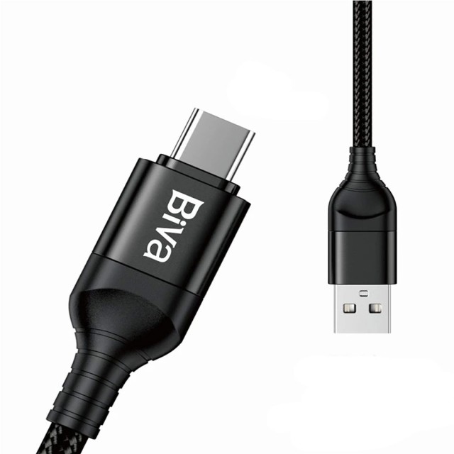کابل شارژ USB به Type-C بیوا مدل C-04T طول 1.2 متر توان 100 وات