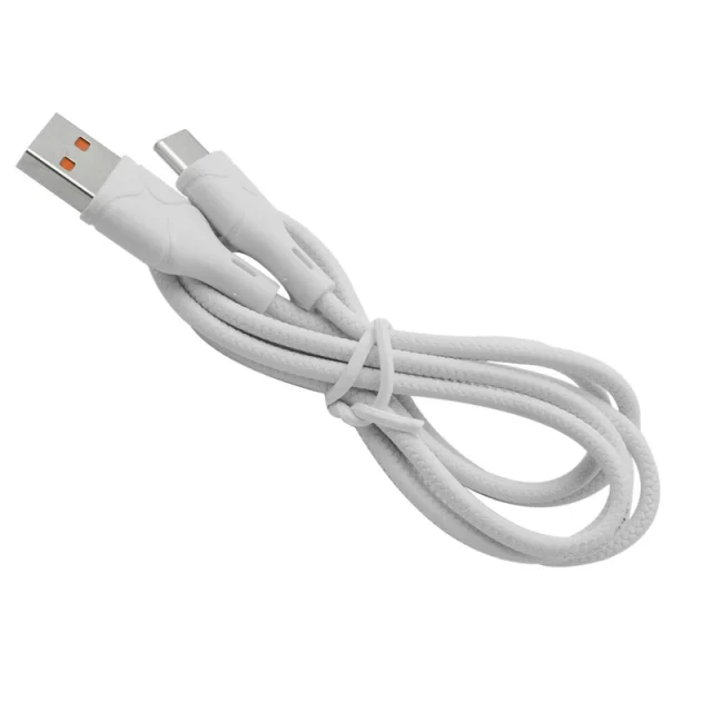 کابل شارژ USB به Type-C بیوا مدل C-06V طول 1 متر توان 2.4 آمپر