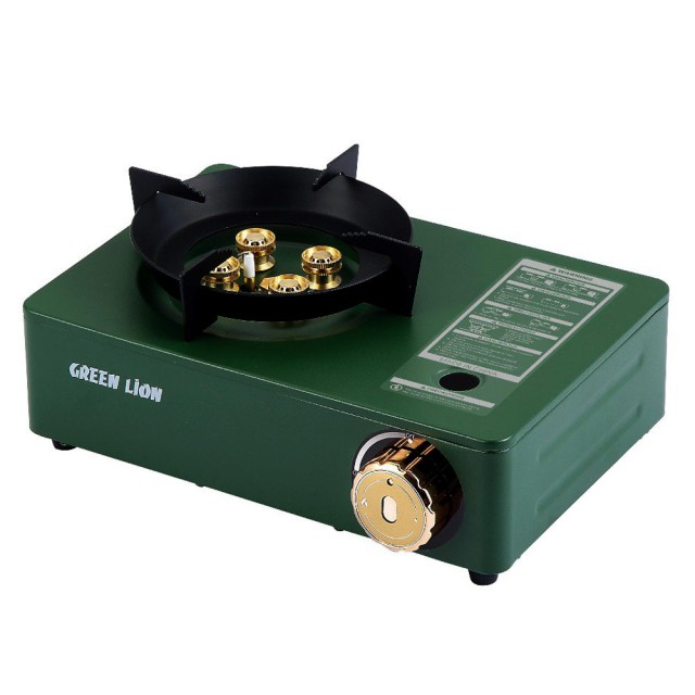 اجاق گاز مینی کاست 4 مشعل گرین Green Lion 4 Burner Mini Cassette Stove