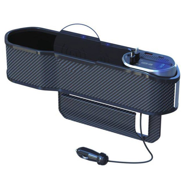 جعبه نظم دهنده داخل خودرو و هاب شارژر گرین لاین Universal Organizer With Charging Doc