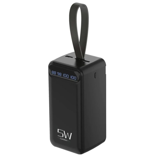 پاوربانک ارلدام مدل PB58 ظرفیت 50000 میلی آمپر توان 10 وات