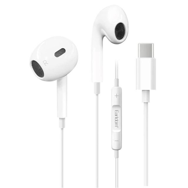 هندزفری ارلدام مدل ET-E61 با کانکتور تایپ سی