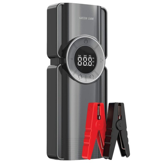 جامپ استارتر و پمپ باد گرین لاین Green Lion Portable Jump Starter