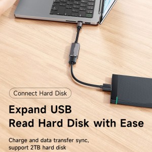 تبدیل دو کاره USB-C به USB-A و USB-C مک دودو مدل CA-2830