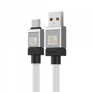 کابل شارژ USB به Type-C بیسوس مدل CoolPlay CB000046 طول 2 متر توان 100 وات