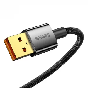 کابل شارژ USB به Type-C بیسوس مدل Explorer Auto Power Off طول 2 متر توان 100 وات