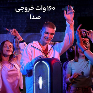 اسپیکر چمدانی بلوتوثی انکر سری SoundCore Rave Plus مدل A3391 توان 160 وات