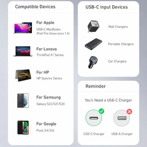 کابل شارژ USB-C به USB-C انکر مدل PowerLine III A8852 طول 0.9 متر توان 60 وات