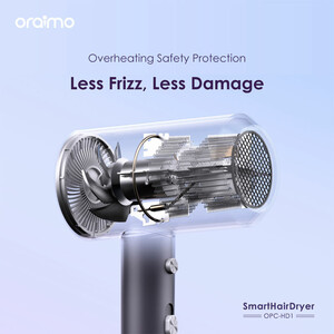 سشوار اورایمو Smart Hair Dryer Bristol OPC-HD1 توان 1800 وات